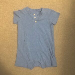 Primary blue 18M romper